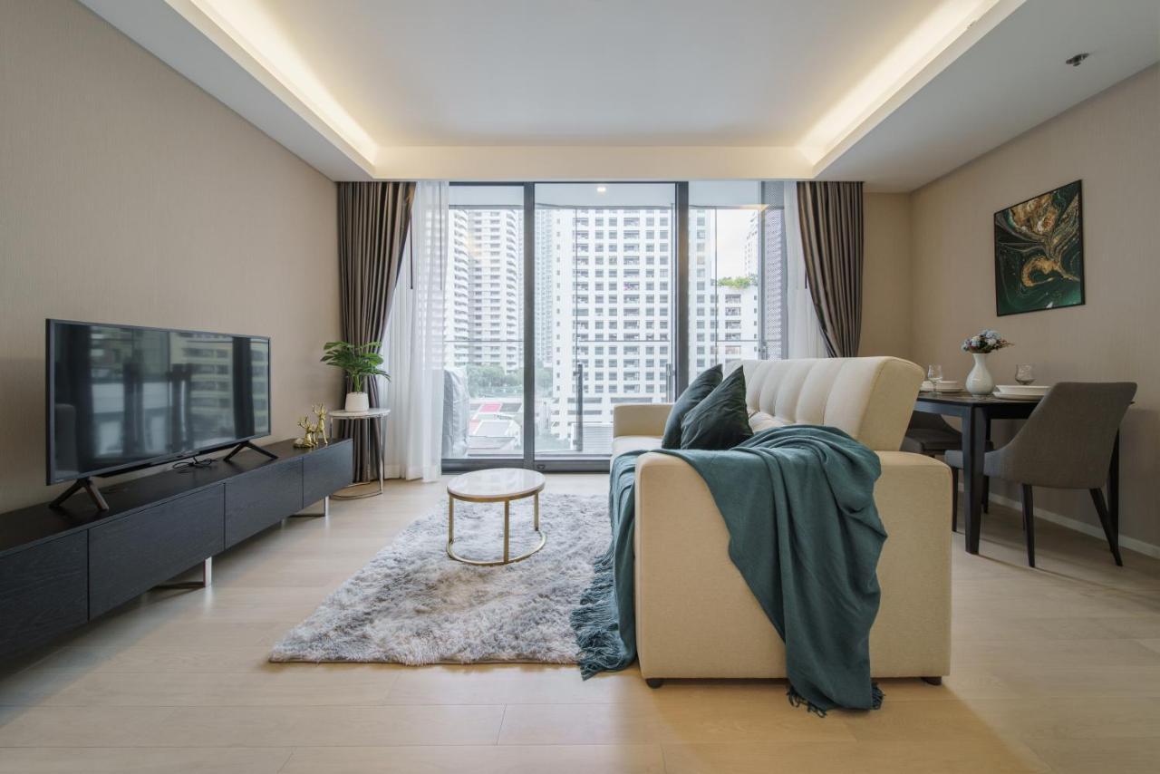 Sukhumvit 11#Luxury#Pool#Gym#Bts Nana&Mrt Sukhumvit#1Br#Max4Ppl Apartment Bangkok Ngoại thất bức ảnh